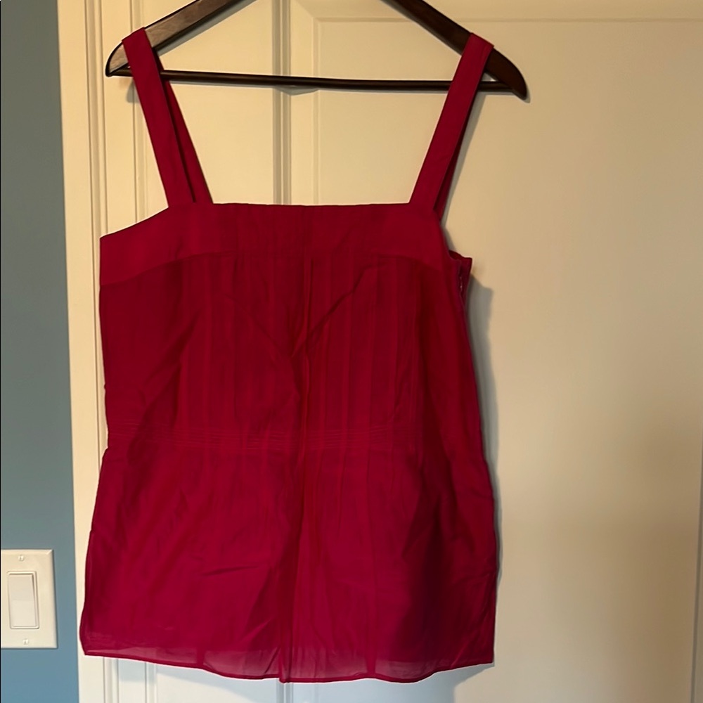 Women's Pink Sleeveless Top